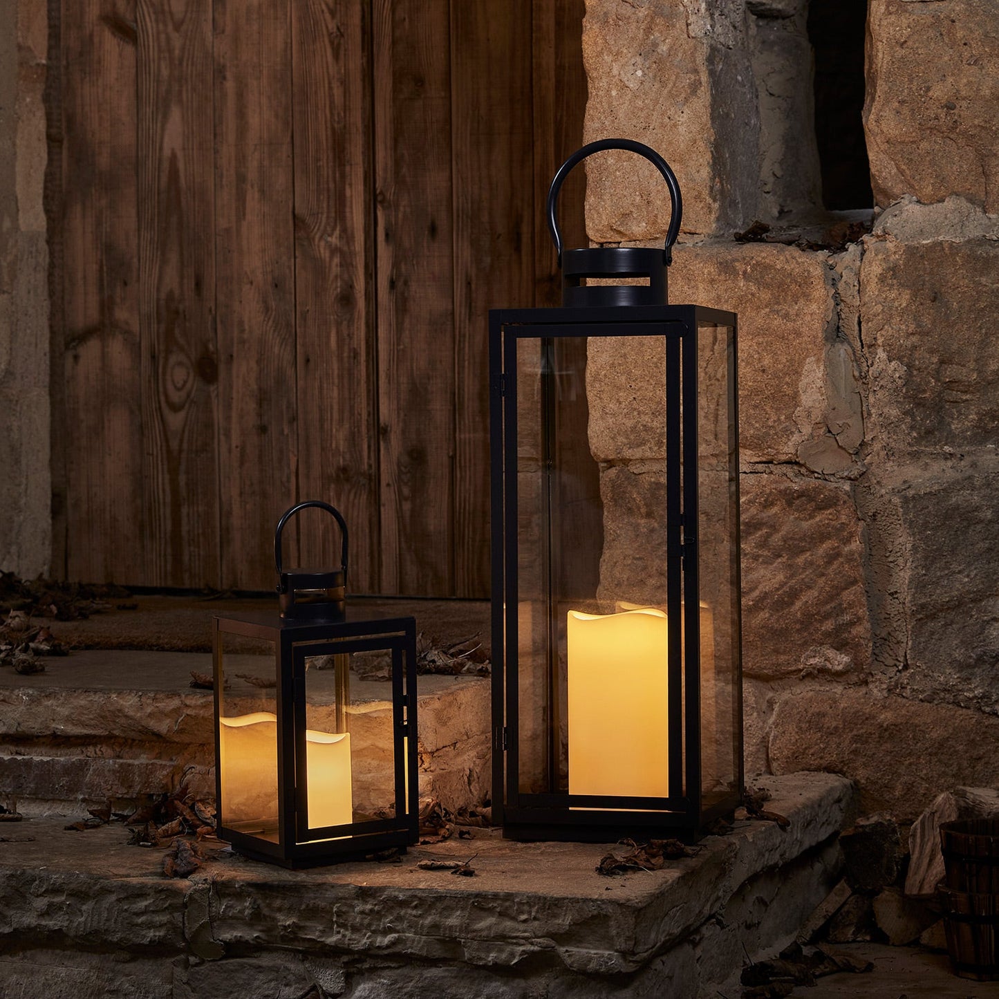 Malvern LED Laternen Duo