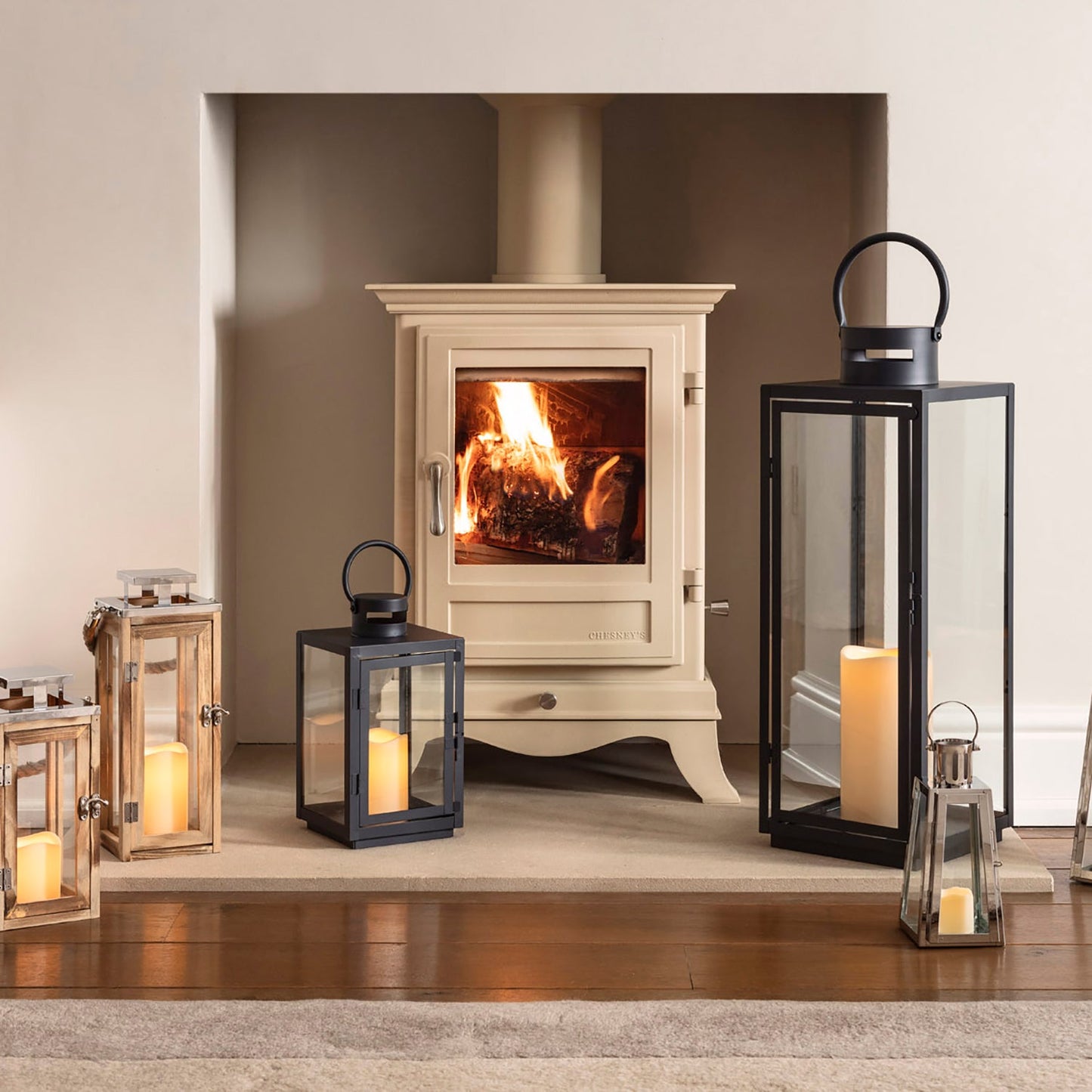 Malvern LED Laternen Duo