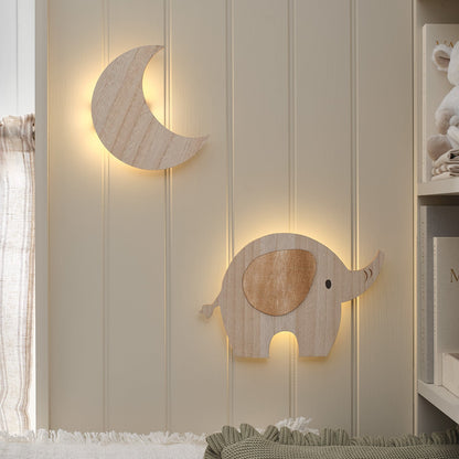 Mond Wandlicht fürs Kinderzimmer mit Fernbedienung & Timer