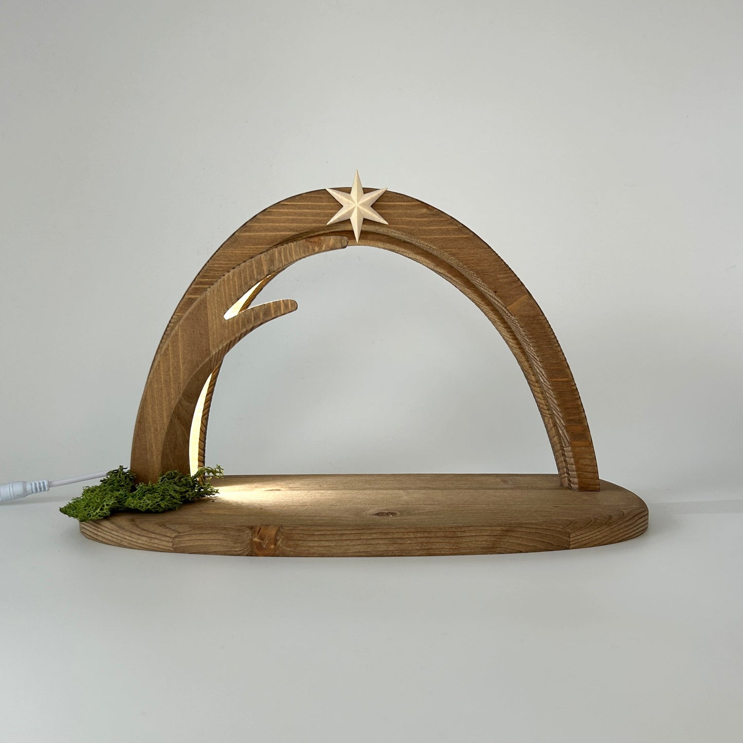 Adventskalender Nr. 3: von Akantus natur mit Stall "Leonardo"
