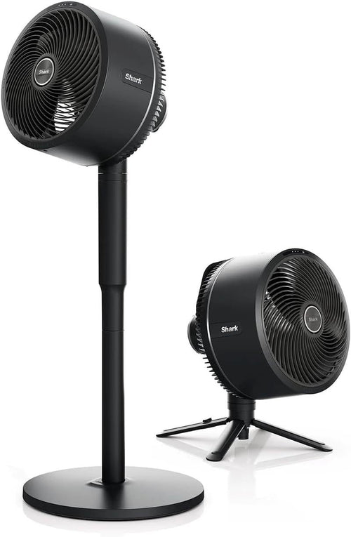 Shark FlexBreeze 2-in-1-Ventilator mit hoher Geschwindigkeit, Hybrid-Ventilator mit Kabel und kabellos, für den Innen- und Außenbereich, mit Fernbedienung, Neigung, verstellbar, UV-beständig und