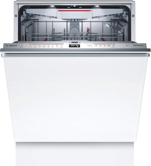 Bosch Hausgerte SMV6ZCX49E Serie 6 er Geschirrspüler Vollintegriert, Besteckschublade, Silence Programm besonders leise, PerfectDry mit Zeolith