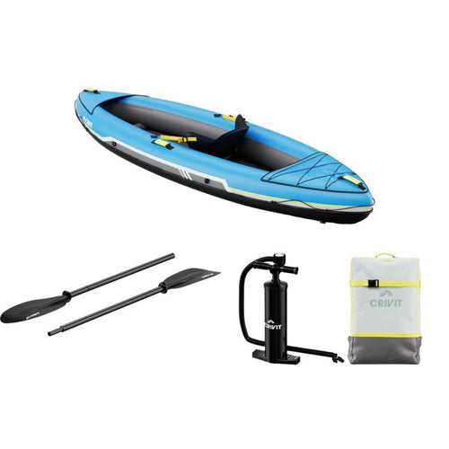 CRIVIT Kajak aufblasbar Touring 1-Sitzer – B-Ware sehr gut