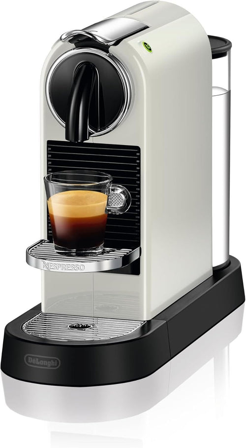 Nespresso De’Longhi EN267.BAE Citiz Kaffeemaschine mit Milchaufschäumer, Energiesparfunktion, 1710W, 1 Liter, 37.2 x 21.8 x 27.7 cm, Schwarz