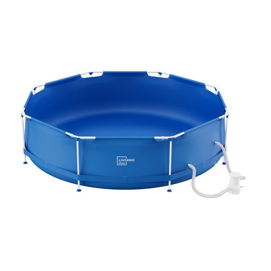 LIVARNO home Metal-Frame-Pool, Ø 300 x H 76 cm – B-Ware neuwertig