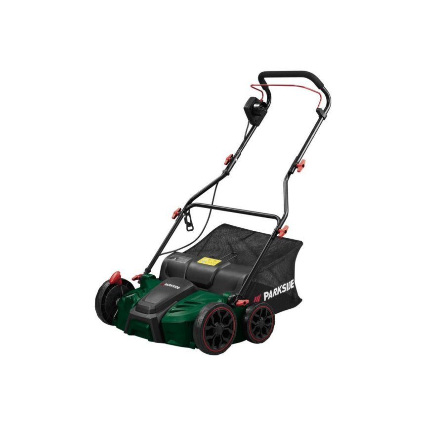 PARKSIDE 2-in-1 Elektro-Vertikutierer und Rasenlüfter PELV 1800 A1 – 1800 W, 4-stufige Tiefeneinstellung, B-Ware sehr gut
