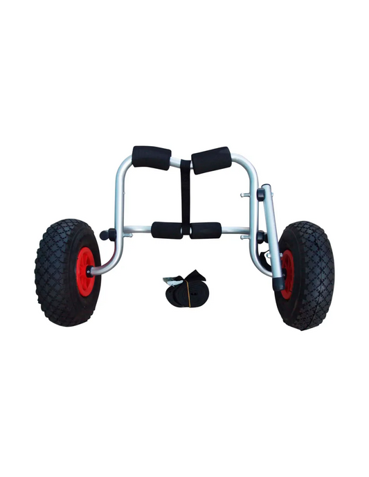 Kajak-Trolley mit Spanngurten – Transportwagen für Kajak, Kanu und SUP, stabil und leicht zu handhaben