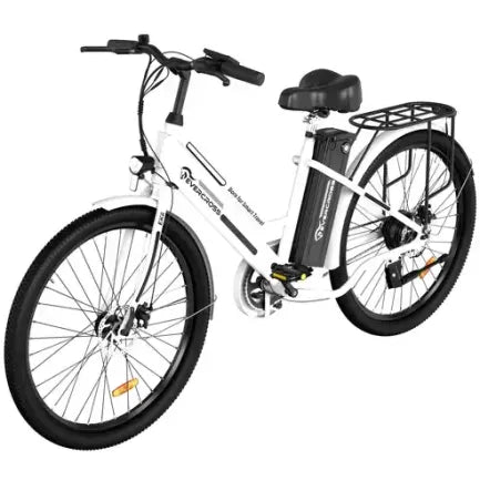 Evercross EK8S E-Bike – 250W, 26-Zoll, 12Ah Akku, bis 90 km Reichweite(Wei)