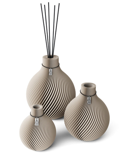 Vase Sphere 3er Set inkl. großer Duftvase
