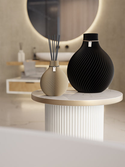 Große Vase Sphere und kleine Duftvase
