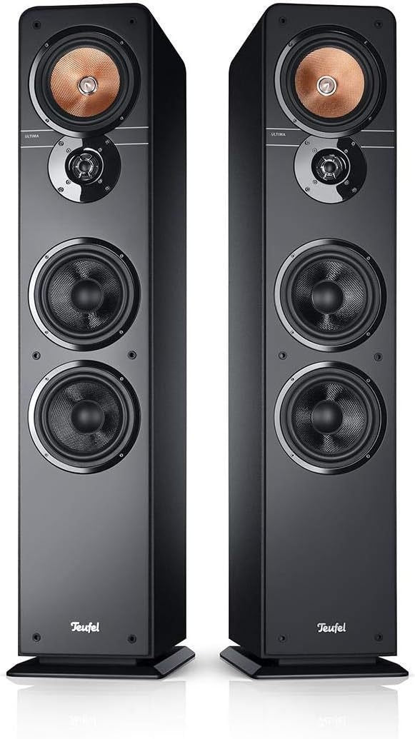 Teufel Ultima 40 Stereo Standlautsprecher – Schwarz