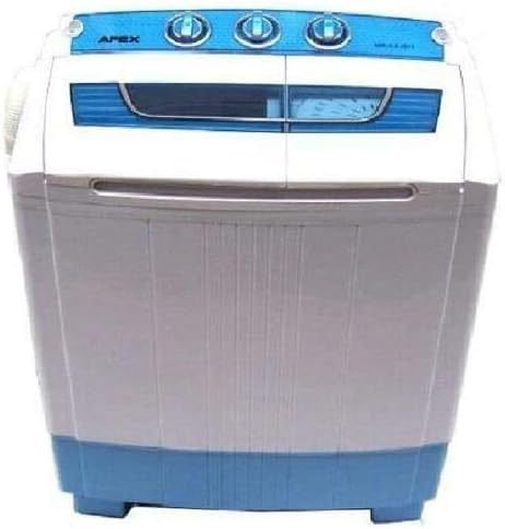 D+L GmbH Mini Waschmaschine 5.2kg Miniwaschmaschine + Schleuder, Camping, mit Pumpe, Toplader, 2in1 Waschautomat Schleuderkammer Toploader