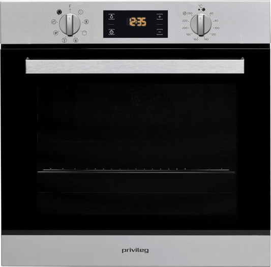 Privileg PBWR6 OH5F IN Einbau-Backofen/ Energieffizienzklasse A/ 71 L/ Hydrolyse-Reinigungsfunktion/ Multifunktions-Umluftbackofen Mit 7 Funktionen/