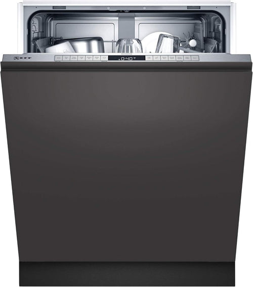 NEFF S155HTX15E N 50 Vollintegrierter Geschirrspüler, 12 Maßgedecke, Edelstahl, 81,5 cm Höhe 1