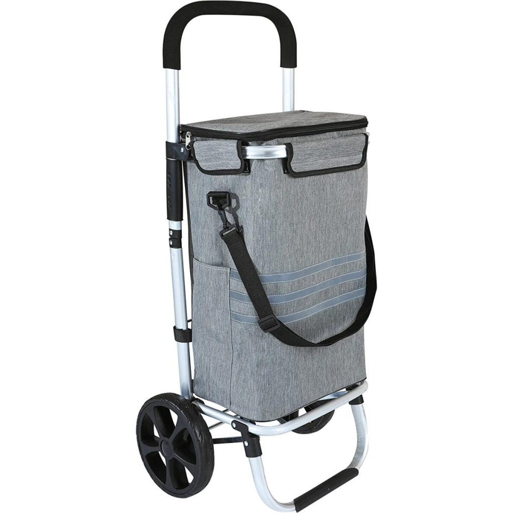 Ribelli Einkaufstrolley, 2 Räder, klappbar, mit Kühlfach – B-Ware neuwertig