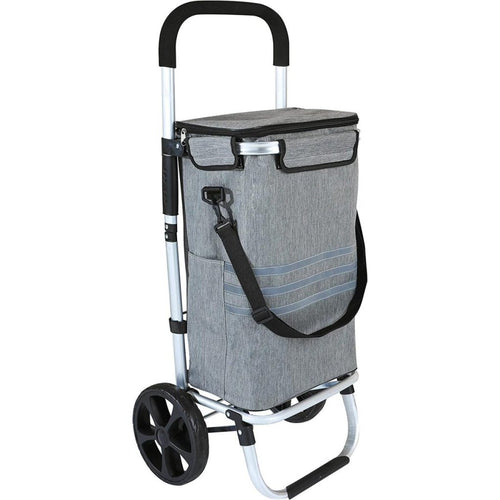 Ribelli Einkaufstrolley, 2 Räder, klappbar, mit Kühlfach – B-Ware neuwertig