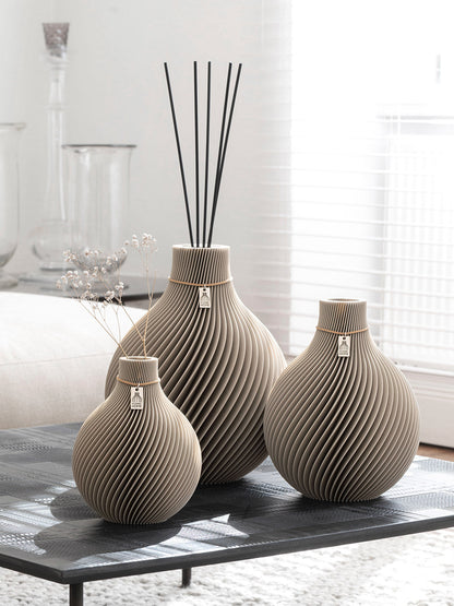ICONIC HOME Set Sphere mit Duftvase 32 cm Cozy Greige #mood