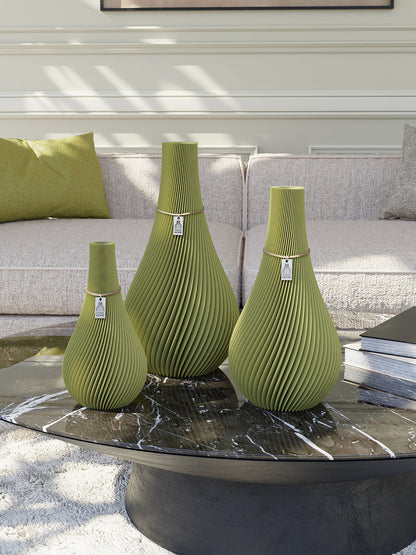 Vase Twist 3er Set