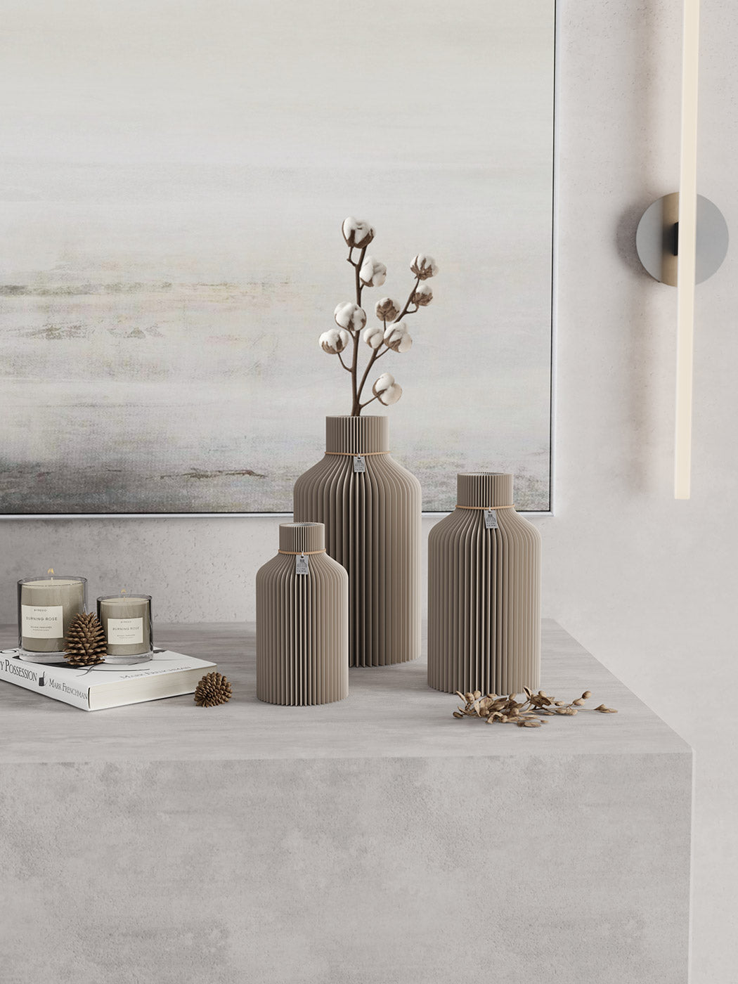 Vase Pure 3er Set
