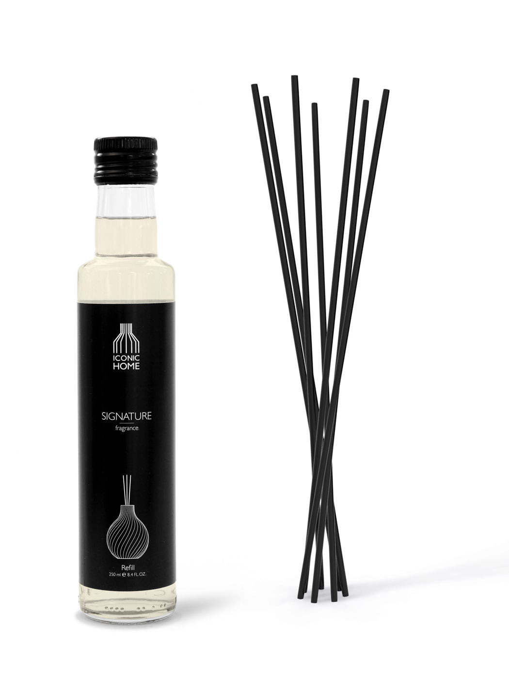Raumduft Duftöl ICONIC HOME Signature Fragrance mit Duftstäbchen 250 ml