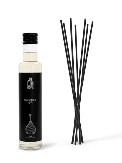 Raumduft Duftöl ICONIC HOME Signature Fragrance mit Duftstäbchen 250 ml