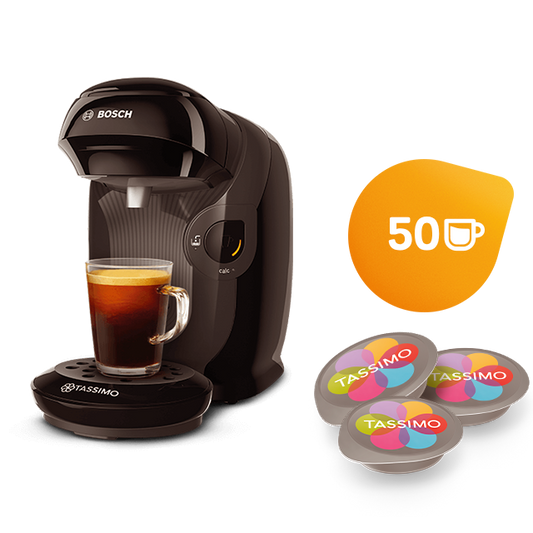 Style Friendly Kaffeekapselmaschine – Kapselkaffeemaschine in Schwarz, kompakt und benutzerfreundlich für schnellen Kaffeegenuss