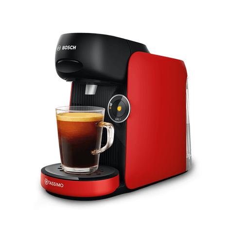 FINESSE Radiant Red Kaffeemaschine – Stilvolle Filterkaffeemaschine in Rot, kompakt und leistungsstark für aromatischen Kaffeegenuss