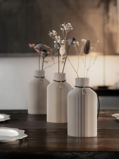 Tischvase Pure 3er Set