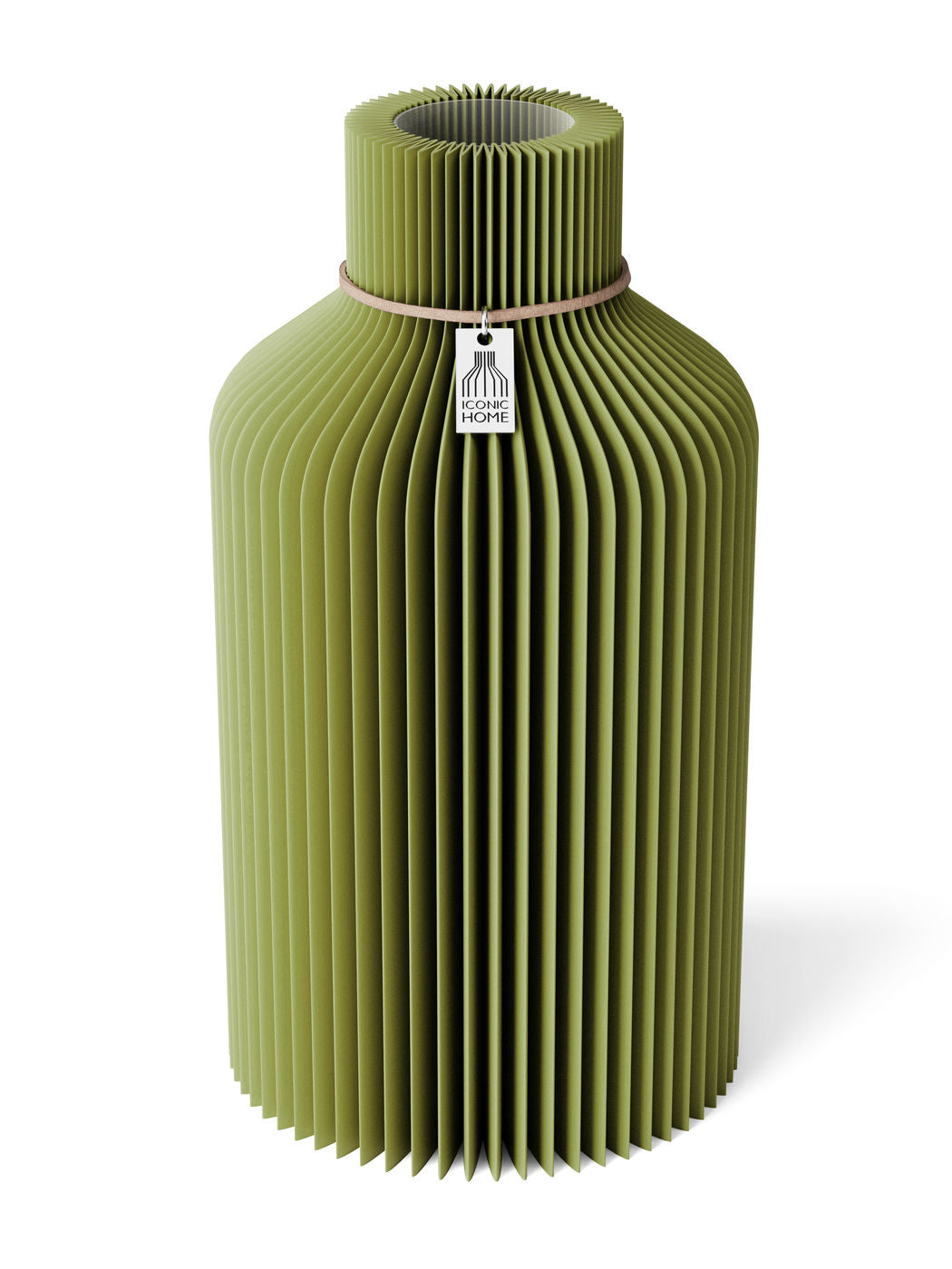 ICONIC HOME Vase Pure Matcha Green 28 cm