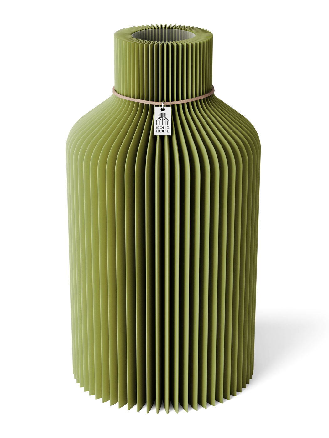 ICONIC HOME Vase Pure Matcha Green 35 cm