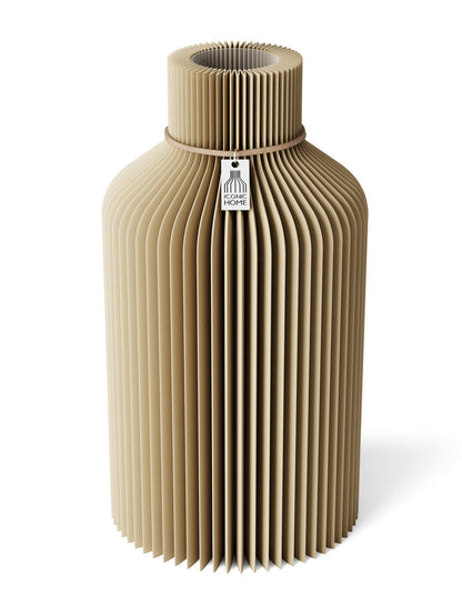 Vase Pure Natural Oak 28 cm ICONIC HOME Naturfarbenes Band