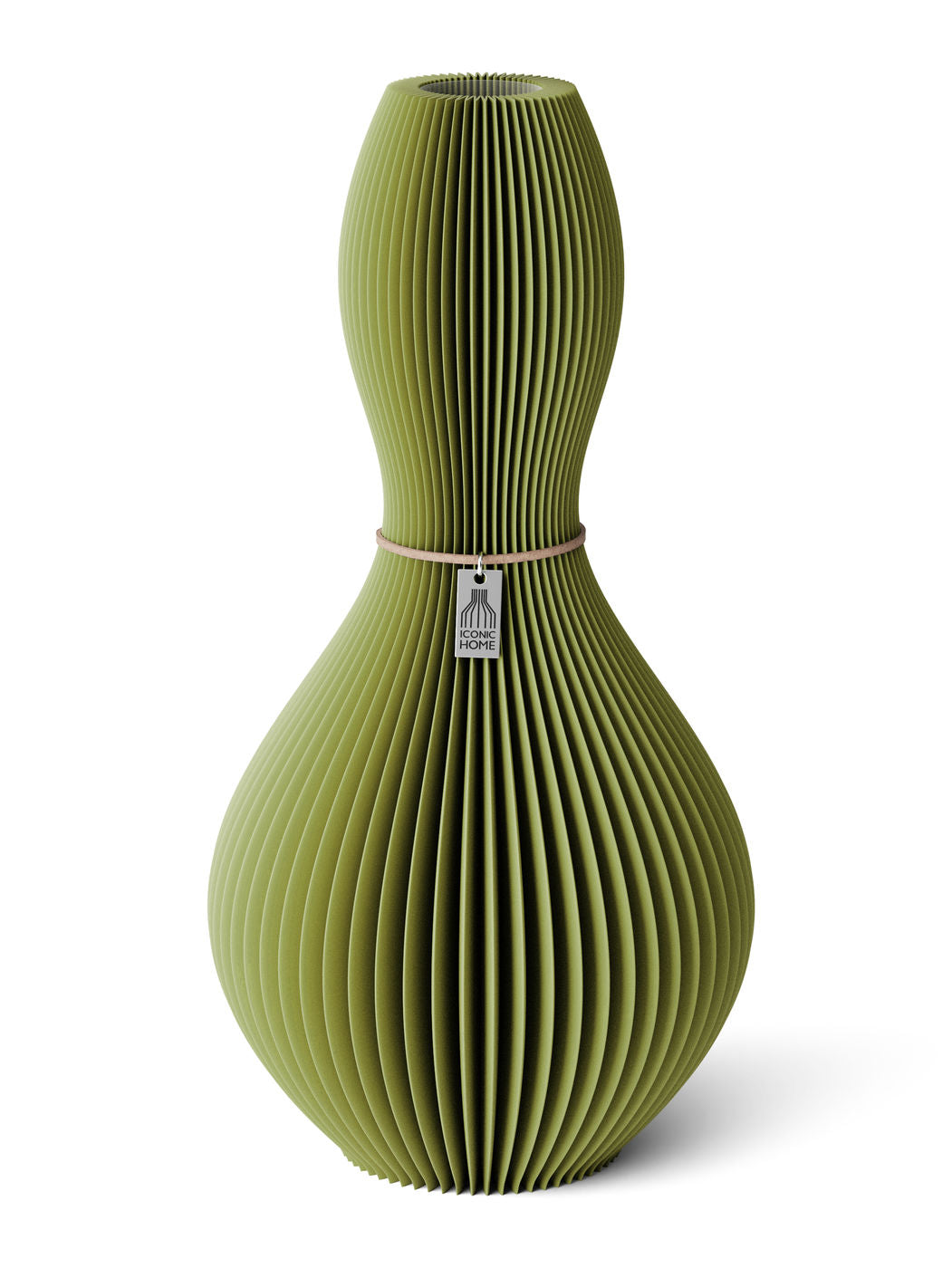 ICONIC HOME Vase Shape Matcha Green 38 cm