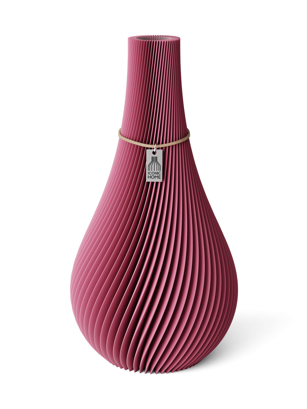 Vase Pure Soft Berry 32 cm ICONIC HOME