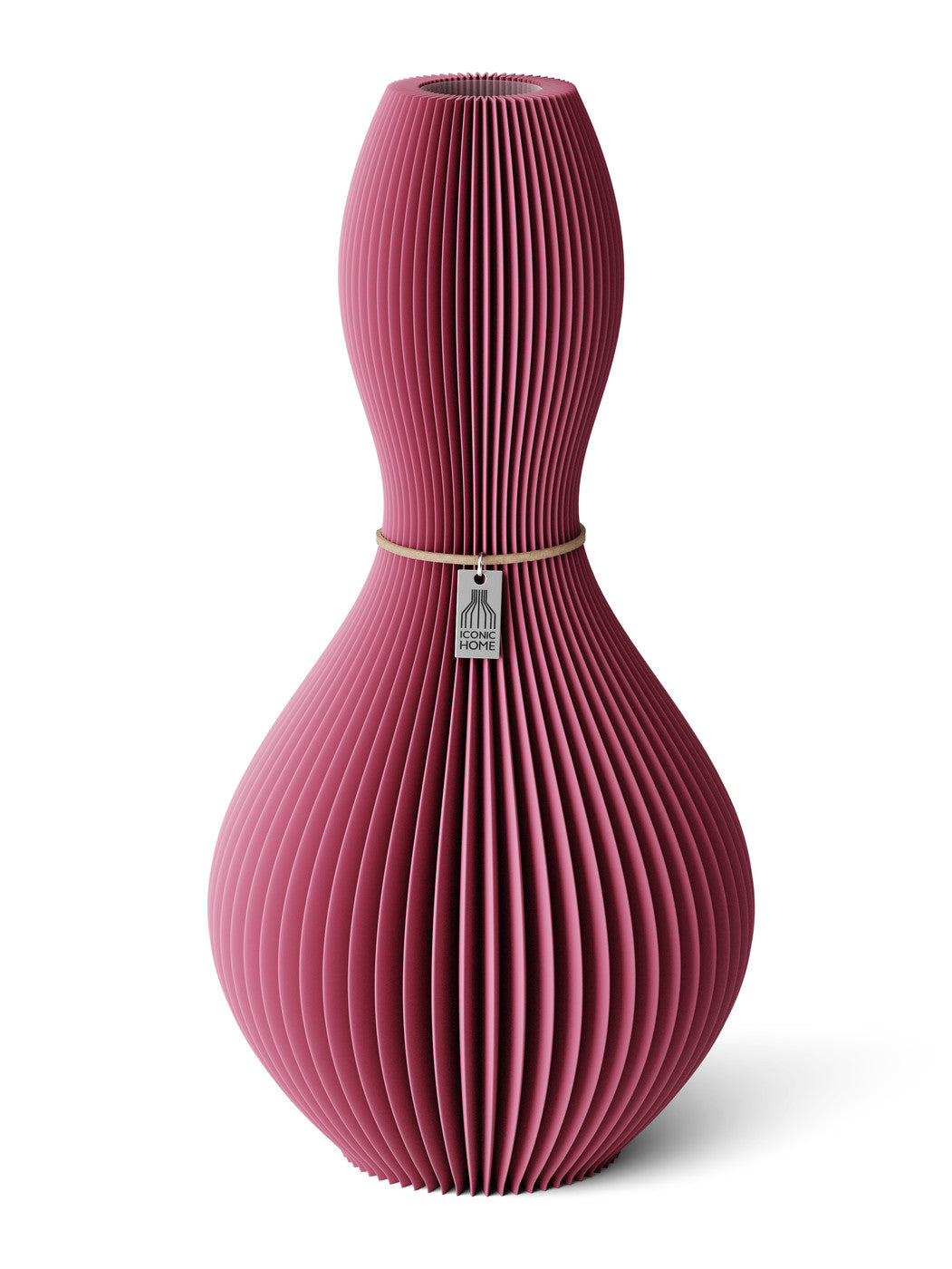 Vase Shape Soft Berry 38 cm ICONIC HOME