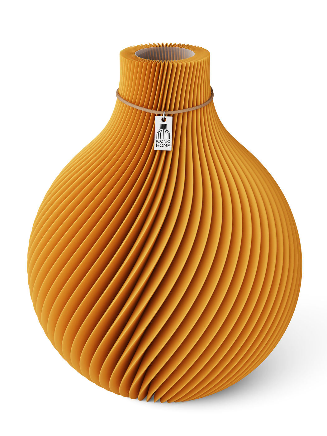 Vase Sphere Golden Sunrise 32 cm ICONIC HOME