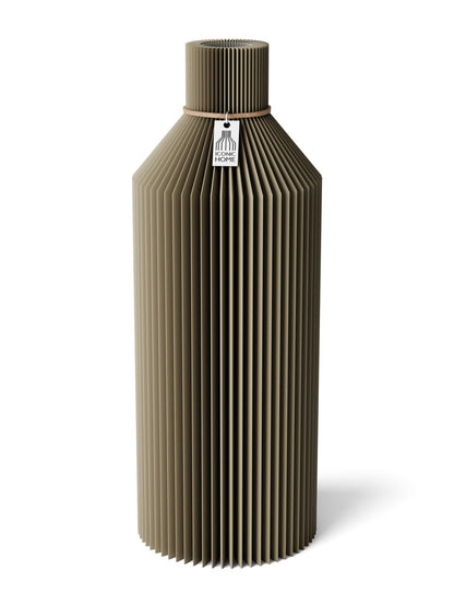 Vase Straight Mystic Mud 32 cm ICONIC HOME Naturfarbenes Band