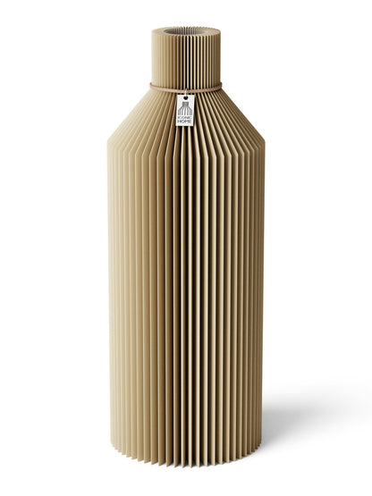 Vase Straight Natural Oak 38 cm ICONIC HOME Naturfarbenes Band