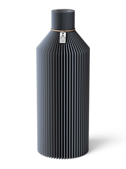 Vase Straight Shadow Gray 38 cm ICONIC HOME