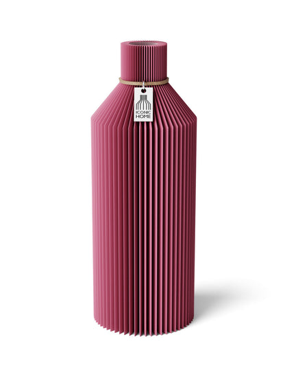 Vase Straight Soft Berry 24 cm ICONIC HOME