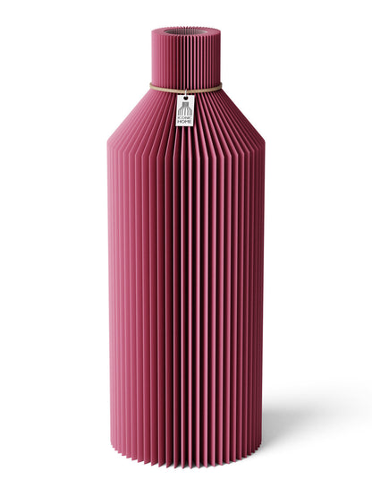 Vase Straight Soft Berry 38 cm ICONIC HOME