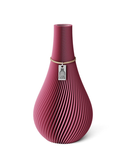 Vase Pure Soft Berry 24 cm ICONIC HOME