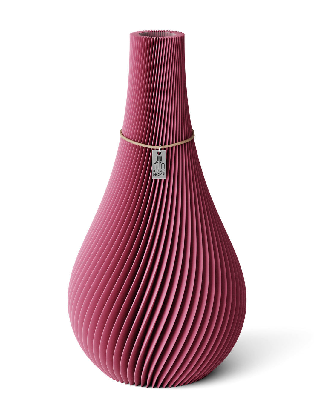 Vase Pure Soft Berry 38 cm ICONIC HOME