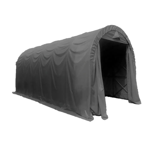 Fornorth Zeltgarage 3,5×7,5m, dunkelgrau